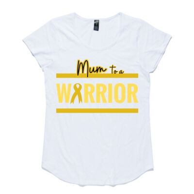 Mum to A Warrior 2023 - AS Colour Women's Mali Capped Sleeve Tee Thumbnail