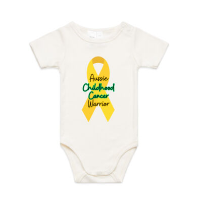 Aussie Childhood Cancer Warrior - Mini Me One Piece Thumbnail