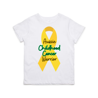 Aussie Childhood Cancer Warrior - Kids / Youth Premium Tee Thumbnail