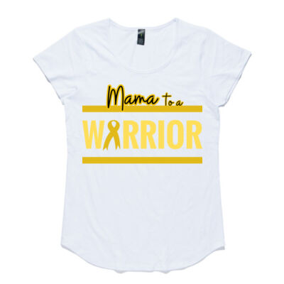 Mama to a Warrior - AS Colour Women's Mali Capped Sleeve Tee Thumbnail