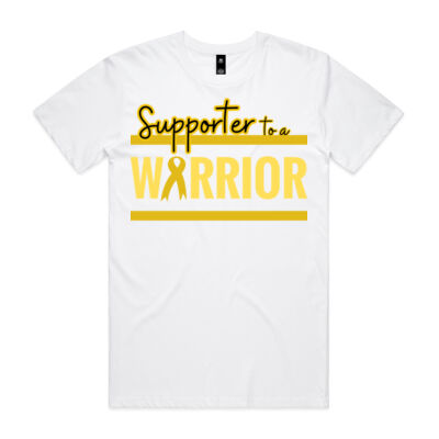 Supporter to a Warrior - Mens Staple Tee Thumbnail