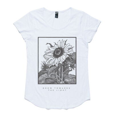 Grow Towards The Light - Women's Capped Sleeve Tee Thumbnail