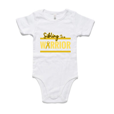 Sibling to a Warrior - Mini Me One Piece Thumbnail