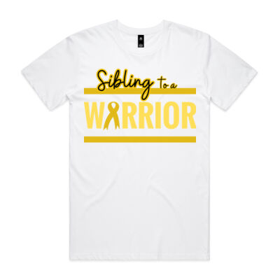 Sibling to a Warrior - Mens Staple Tee Thumbnail