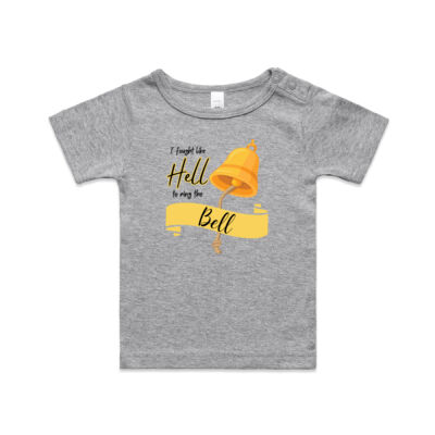 Fight to ring the Bell - Black - Infant Tee Thumbnail