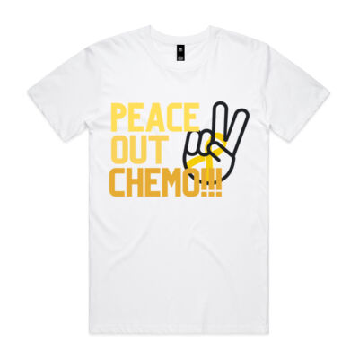 Peace Out Chemo - Mens Staple Tee Thumbnail