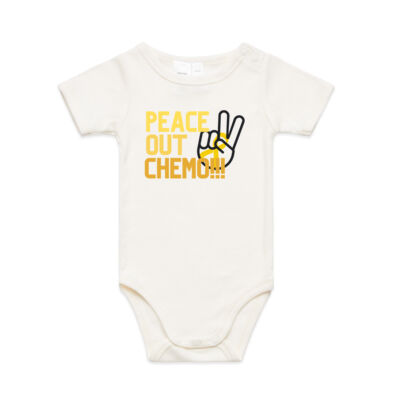 Peace Out Chemo - Baby Onesie Thumbnail