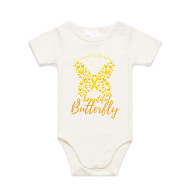 Beautiful Butterfly Warrior Wear - Baby Onesie Thumbnail