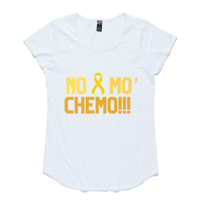 No Mo' Chemo!! - Women's Capped Sleeve Tee Thumbnail