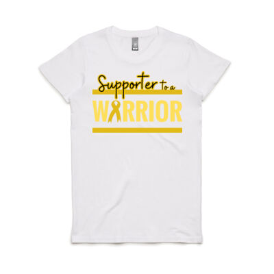 2024 Aussie Warriors - Supporter to a Warrior Women's tee Thumbnail