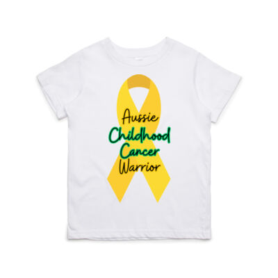 2024 Aussie Warriors - Childhood Cancer Warrior Tee Thumbnail