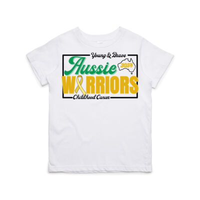 2024 Aussie Warriors Tee - Kids/ Youth Thumbnail