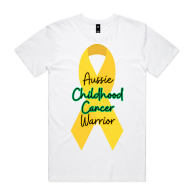 Aussie Childhood Cancer Warrior 2024 Aussie Warriors - Unisex Tee Thumbnail